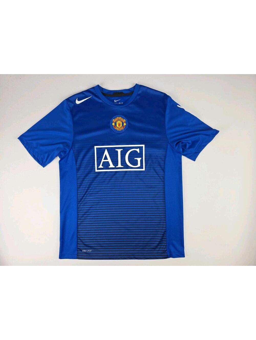 MANCHESTER UNITED 2011 TRAINING FOOTBALL SHIRT SOCCER JERSEY NIKE Large